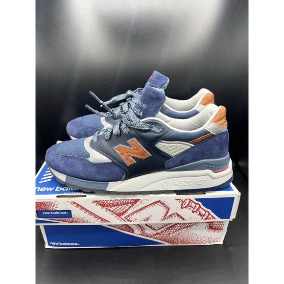 New Balance 998 \'Distinct Retro Ski\' Men’s Size 9.5 (M998DSNG) VNDS OG ALL CLEAN main image 10